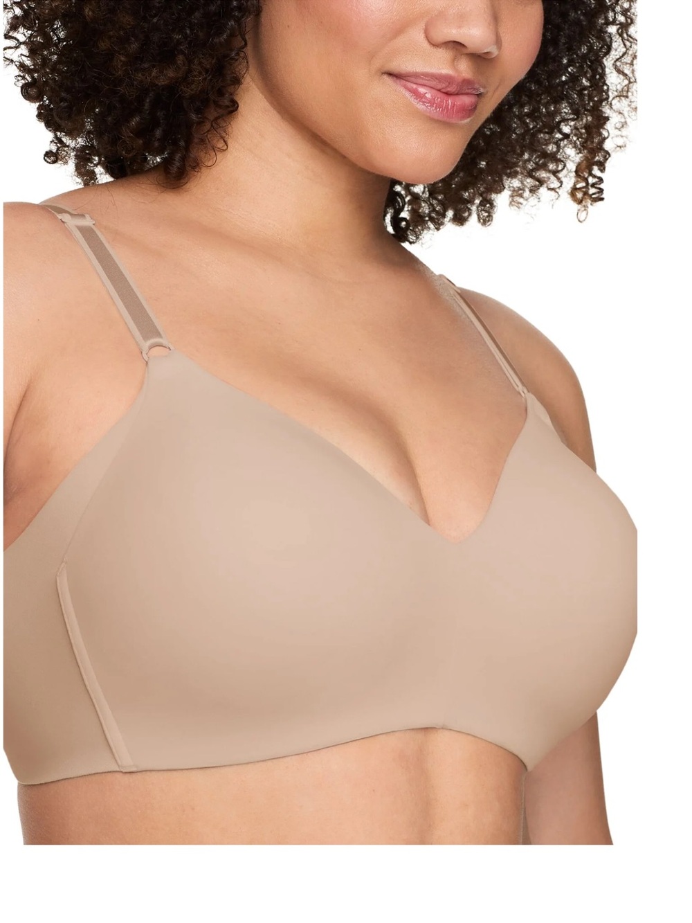 Warners Blissful Benefits Women's T-Shirt Bra Wireless Lightly Lined 36C